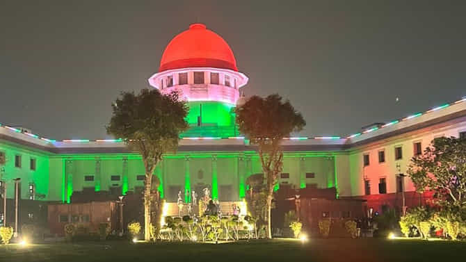 Republic Day 2023: ಗಣರಾಜ್ಯೋತ್ಸವ ಆಚರಣೆಗೆ ವಿದ್ಯುದ್ದೀಪಾಲಂಕಾರದಿಂದ ಝಗಮಗಿಸಿದ ಕಟ್ಟಡಗಳು