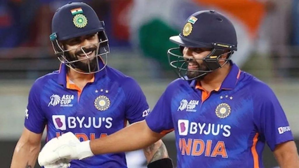 Virat Kohli and Rohit Sharma