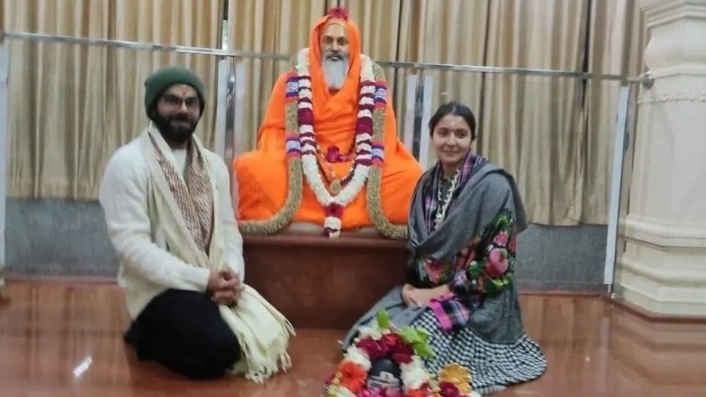 Virat Kohli seek blessings at Rishikesh ashram with daughter