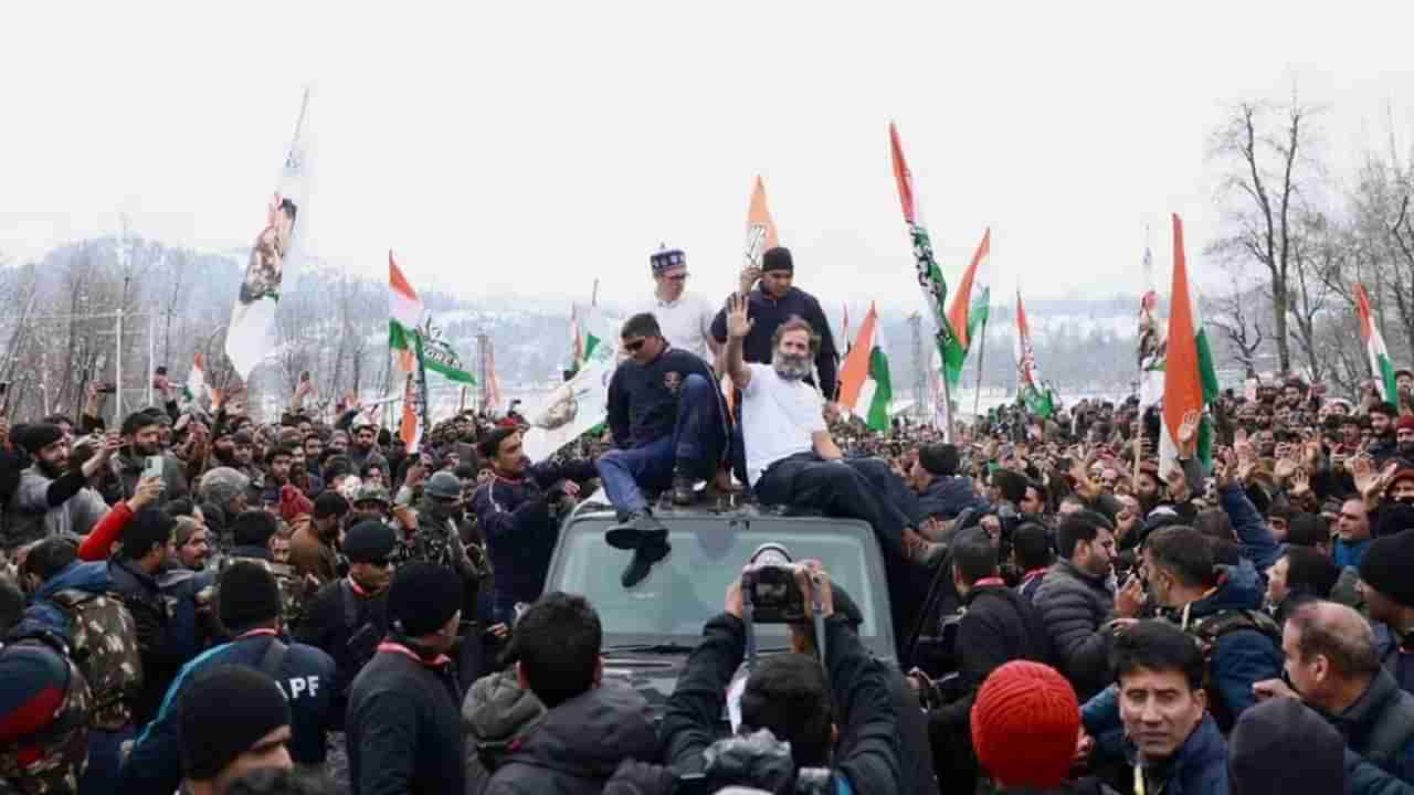 Tricolour Flag at Lal Chowk: ಶ್ರೀನಗರದ ಲಾಲ್ ಚೌಕ್​ನಲ್ಲಿ ಭಾರತದ ಬಾವುಟ ಹಾರಿಸಲಿರುವ ರಾಹುಲ್ ಗಾಂಧಿ