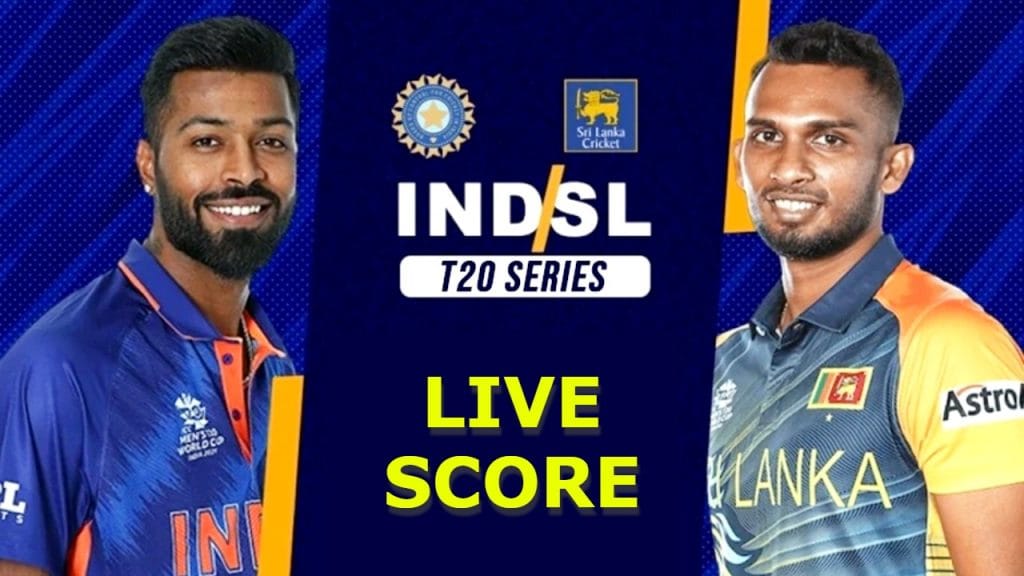 India vs Sri Lanka, 1st T20 Live Score