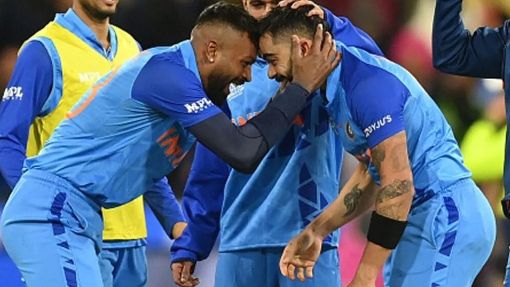 ICC Mens T20I Team of the Year 2022 revealed Virat Kohli Suryakumar Yadav and Hardik Pandya selected in team