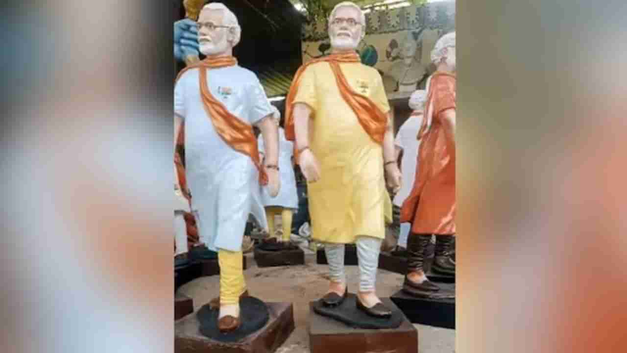 PM Modi Statue: ಕಲಬುರಗಿಯ ಕಲಾವಿದನ ಕೈಚಳಕದಲ್ಲಿ ಅರಳಿದ ಪ್ರಧಾನಿ ಮೋದಿ ಪ್ರತಿಮೆ: ಅವರಿಗೆ ತಲುಪಿಸುವಂತೆ ಮನವಿ