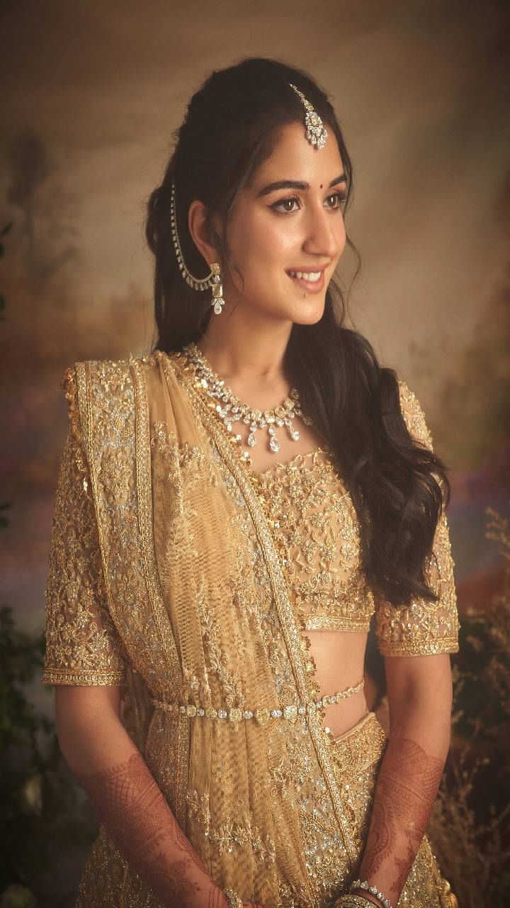 radhika merchant engagement photo