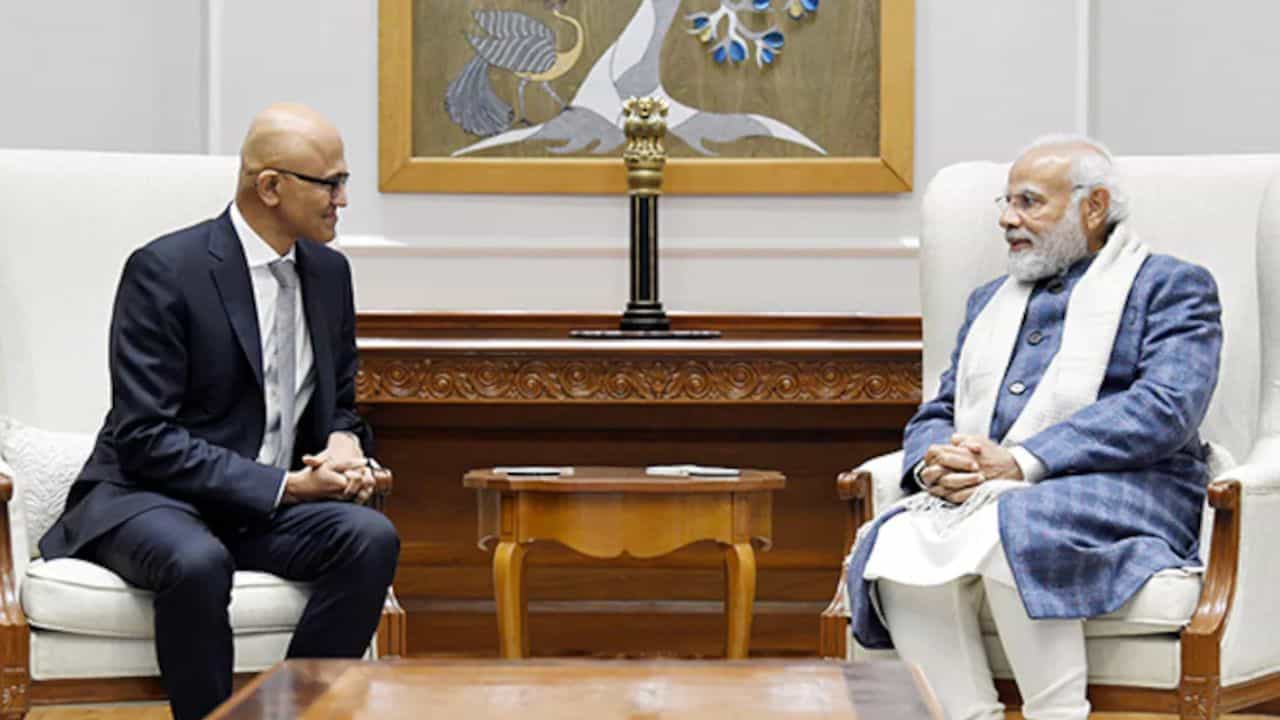 Microsoft CEO: ಇಂಥದ್ದು ವಿಶ್ವದಲ್ಲಿ ಬೇರೆಲ್ಲೂ ಇಲ್ಲ: ಭಾರತದ ಪೇಮೆಂಟ್ ವ್ಯವಸ್ಥೆಗೆ ಮೈಕ್ರೋಸಾಫ್ಟ್ ಮುಖ್ಯಸ್ಥರು ಫಿದಾ Microsoft CEO: ಇಂಥದ್ದು ವಿಶ್ವದಲ್ಲಿ ಬೇರೆಲ್ಲೂ ಇಲ್ಲ: ಭಾರತದ ಪೇಮೆಂಟ್ ವ್ಯವಸ್ಥೆಗೆ ಮೈಕ್ರೋಸಾಫ್ಟ್ ಮುಖ್ಯಸ್ಥರು ಫಿದಾ