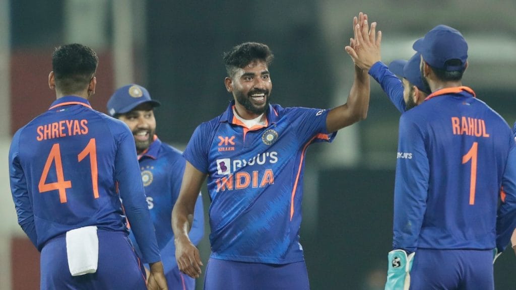 IND vs NZ Mohammad Siraj has bowled 17 maiden overs in ODIs since 2022