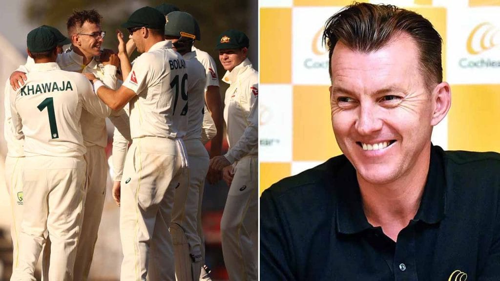 Australia Team and brett lee