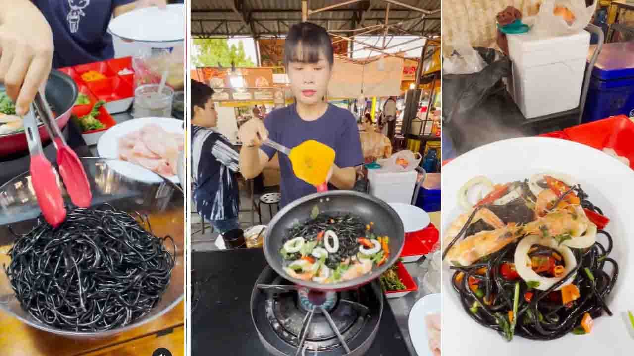 ಥೈಲ್ಯಾಂಡ್ನ ಬ್ಲ್ಯಾಕ್ ನೂಡಲ್ಸ್; ಅಯ್ಯಯ್ಯೋ ಕೊರೊನಾವೈರಸ್ ಎನ್ನುತ್ತಿರುವ ನೆಟ್ಟಿಗರು ಥೈಲ್ಯಾಂಡ್ನ ಬ್ಲ್ಯಾಕ್ ನೂಡಲ್ಸ್; ಅಯ್ಯಯ್ಯೋ ಕೊರೊನಾವೈರಸ್ ಎನ್ನುತ್ತಿರುವ ನೆಟ್ಟಿಗರು