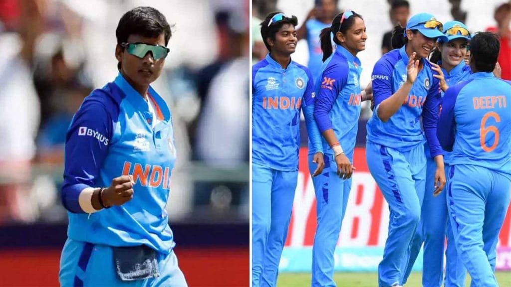 Deepthi Sharma and Team India