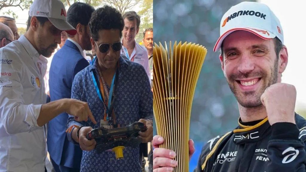 Formula E race 2023 Jean Eric Vergne seals victory at India first e-prix race in hyderabad
