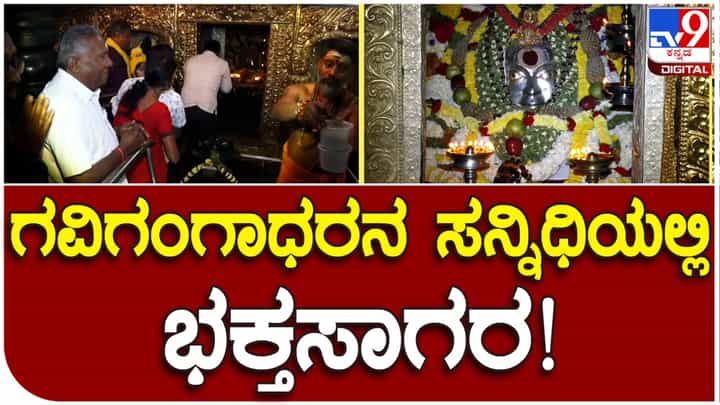 Mahashivratri 2023: ಮಹಾಶಿವರಾತ್ರಿ ಜಾಗರಣೆ ಬಳಿಕ ಬೆಂಗಳೂರು ಗವಿ ಗಂಗಾಧರೇಶ್ವರ ದರ್ಶನಕ್ಕೆ ಹರಿದು ಬರುತ್ತಿರುವ ಭಕ್ತರು Mahashivratri 2023: ಮಹಾಶಿವರಾತ್ರಿ ಜಾಗರಣೆ ಬಳಿಕ ಬೆಂಗಳೂರು ಗವಿ ಗಂಗಾಧರೇಶ್ವರ ದರ್ಶನಕ್ಕೆ ಹರಿದು ಬರುತ್ತಿರುವ ಭಕ್ತರು