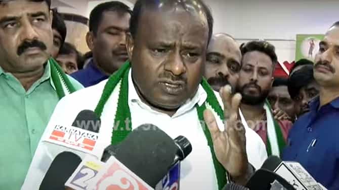 ಕರ್ನಾಟಕದ ಸಂಪತ್ತು, ತೆರಿಗೆ ಹಣವನ್ನು ಲೂಟಿ ಮಾಡಿದ ಅಮಿತ್​ ಶಾ: ಕುಮಾರಸ್ವಾಮಿ ವಾಗ್ದಾಳಿ