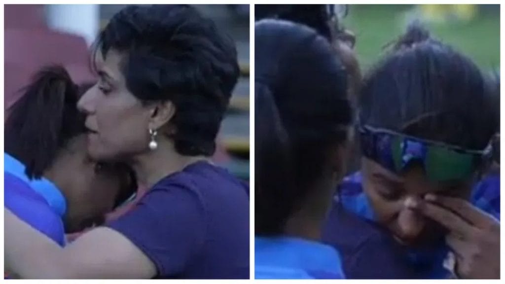 harmanpreet kaur cried after india loss against australia in Womens T20 World Cup 2023
