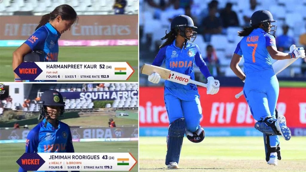 Harmanpreet Kaur and Jemimah Rodrigues