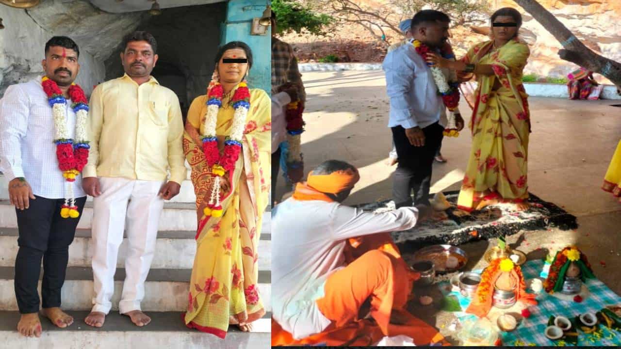ಹುಬ್ಬಳ್ಳಿ: ಹೆಂಡತಿ ಮೇಲೆ ಅನುಮಾನ ಪಟ್ಟು ಅಪ್ರಾಪ್ತ ಬಾಲಕಿಯನ್ನು ದೇವಸ್ಥಾನದಲ್ಲಿ ಮದುವೆಯಾದ 3 ಮಕ್ಕಳ ತಂದೆ, ದೂರು ದಾಖಲು ಹುಬ್ಬಳ್ಳಿ: ಹೆಂಡತಿ ಮೇಲೆ ಅನುಮಾನ ಪಟ್ಟು ಅಪ್ರಾಪ್ತ ಬಾಲಕಿಯನ್ನು ದೇವಸ್ಥಾನದಲ್ಲಿ ಮದುವೆಯಾದ 3 ಮಕ್ಕಳ ತಂದೆ, ದೂರು ದಾಖಲು