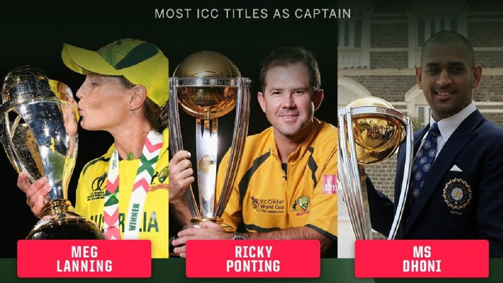 Meg Lanning Breaks Ricky Ponting's Word Record Most ICC Trophy win as captain