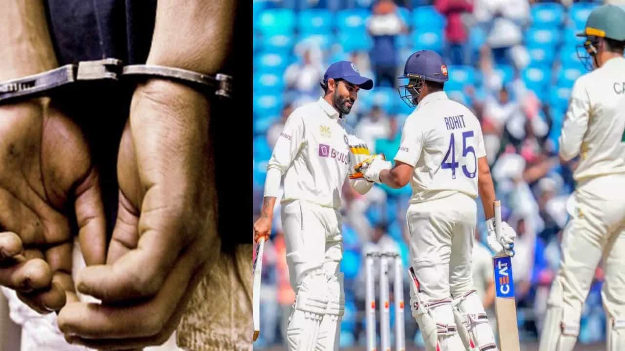 IND vs AUS: ಭಾರತ- ಆಸೀಸ್ ಪಂದ್ಯದ ವೇಳೆ ಕಳ್ಳಾಟಕ್ಕೆ ಯತ್ನ; ಕ್ರೀಡಾಂಗಣದಲ್ಲೇ ನಾಲ್ವರು ಬುಕ್ಕಿಗಳ ಬಂಧನ! IND vs AUS: ಭಾರತ- ಆಸೀಸ್ ಪಂದ್ಯದ ವೇಳೆ ಕಳ್ಳಾಟಕ್ಕೆ ಯತ್ನ; ಕ್ರೀಡಾಂಗಣದಲ್ಲೇ ನಾಲ್ವರು ಬುಕ್ಕಿಗಳ ಬಂಧನ!