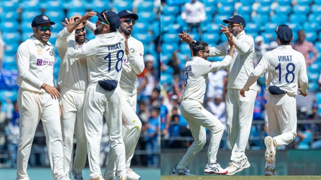 IND vs AUS 1st test Australia all out for 177 runs in first innings Ravindra Jadeja takes five wickets