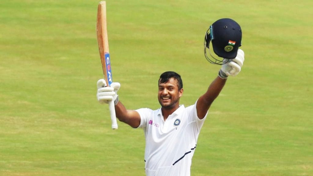 Mayank Agarwal scores double hundred in Ranji Trophy