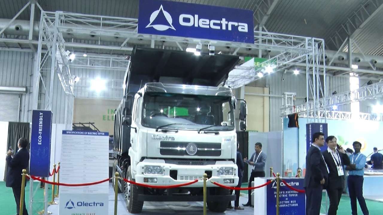 Bengaluru BIEC PM Modi inaugurated India Energy Week Electric-powered tipper that caught attention details in kannada 
