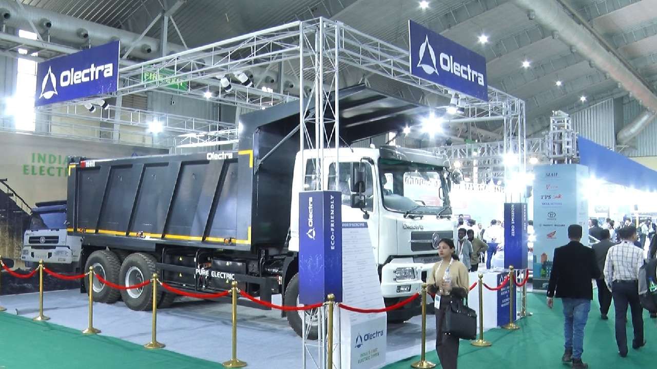 Bengaluru BIEC PM Modi inaugurated India Energy Week Electric-powered tipper that caught attention details in kannada 
