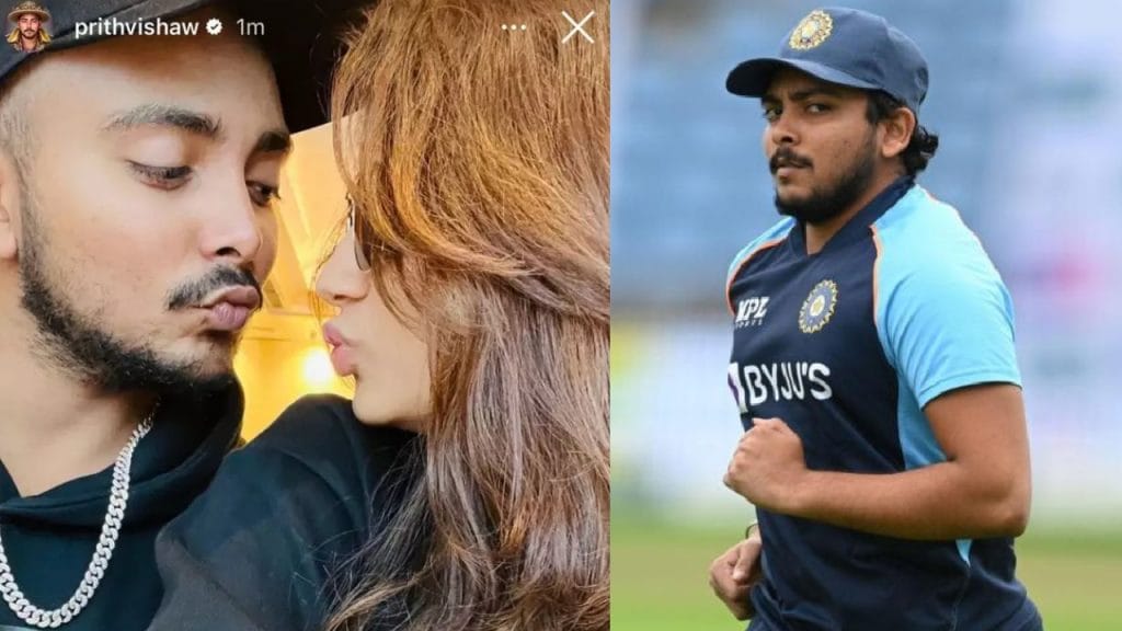 Prithvi Shaw Nidhi Tapadia: Valentines post goes viral