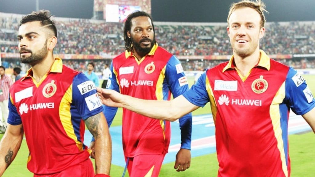virat kohli ab de villiers chris gayle