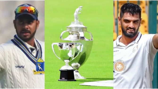 Ranji Trophy 2023: ಬಲಿಷ್ಠ ತಂಡಗಳ ನಡುವೆ ನಾಳೆಯಿಂದ ರಣಜಿ ಟ್ರೋಫಿ ಫೈನಲ್ ಫೈಟ್ Ranji Trophy 2023: ಬಲಿಷ್ಠ ತಂಡಗಳ ನಡುವೆ ನಾಳೆಯಿಂದ ರಣಜಿ ಟ್ರೋಫಿ ಫೈನಲ್ ಫೈಟ್