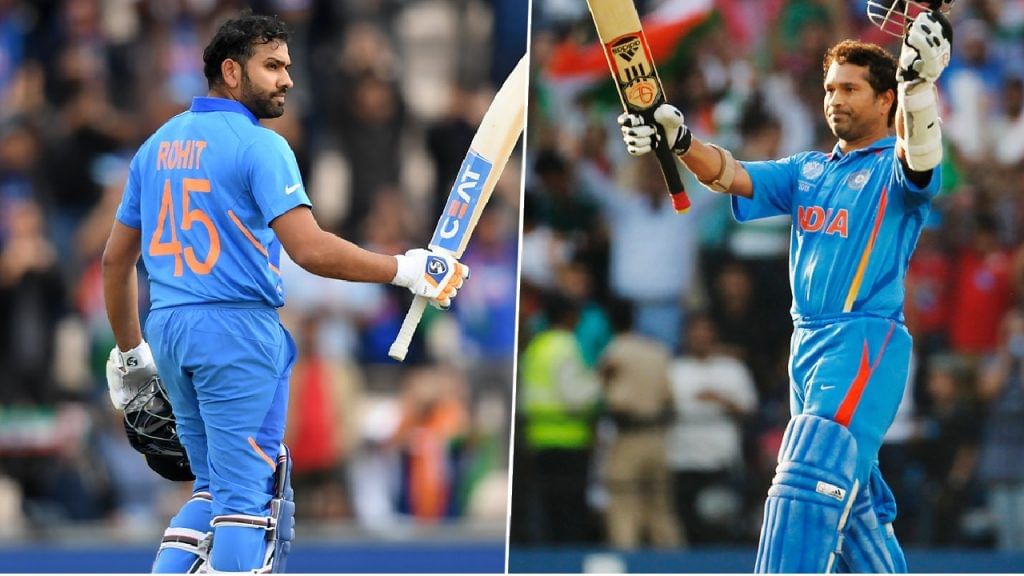 Rohit Sharma equals Sachin Tendulkar’s record