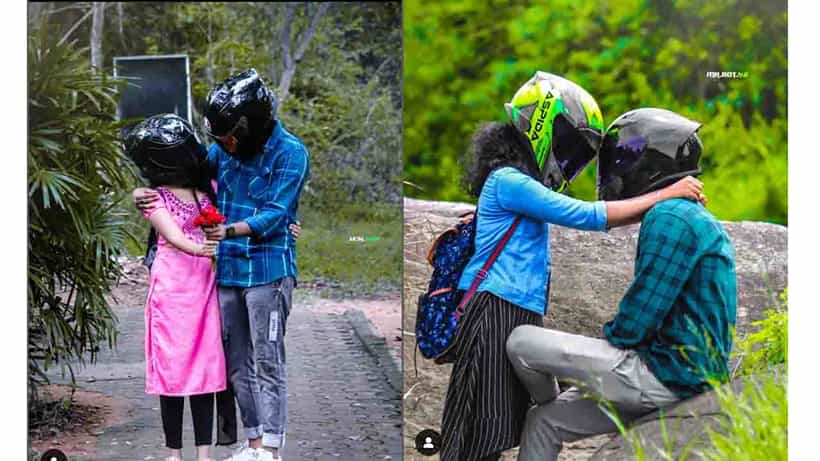 Rose Day : ರೋಸ್ ಡೇ ದಿನವೂ ಇವರು ಹೀಗೆ ಹೆಲ್ಮೆಟ್ ಧರಿಸಿರುವುದು ಏಕೆ?