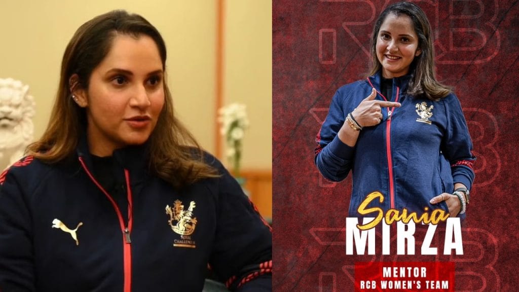 WPL 2023 Sania Mirza joins Royal Challengers Bangalore as team mentor