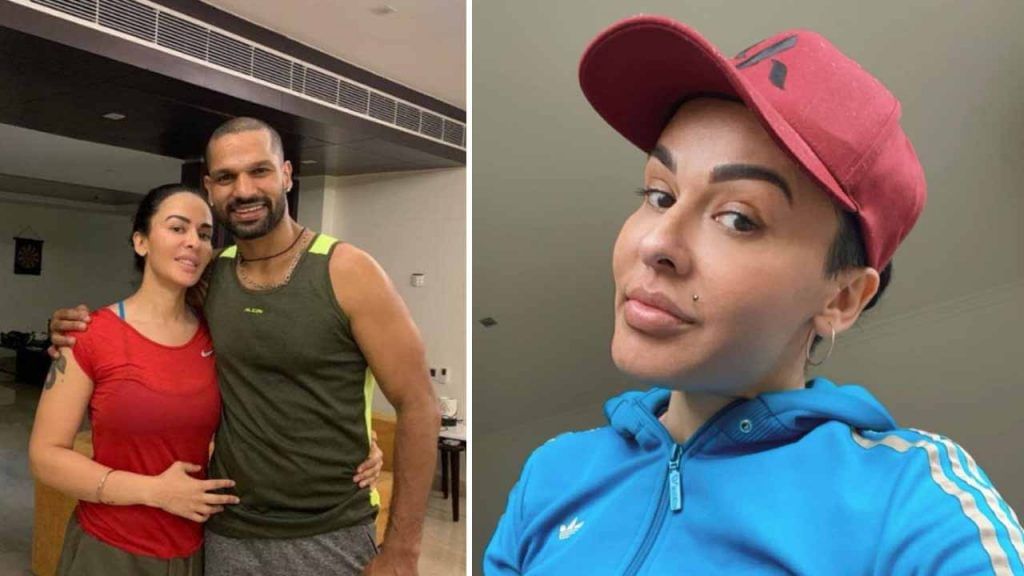 Shikhar Dhawan Aesha Mukerji