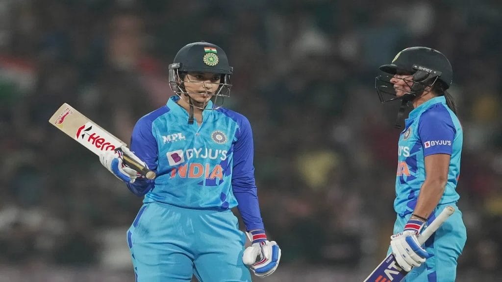 T20 World Cup Smriti Mandhana doubtful for India vs Pakistan T20 World Cup opener match