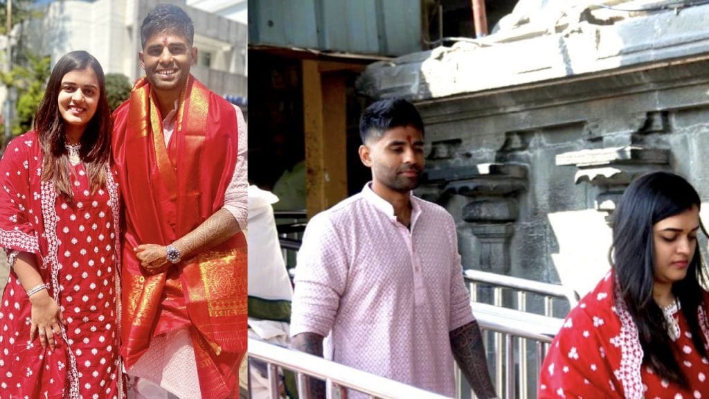 Suryakumar Yadav Visit the Tirumala Venkateswara Temple