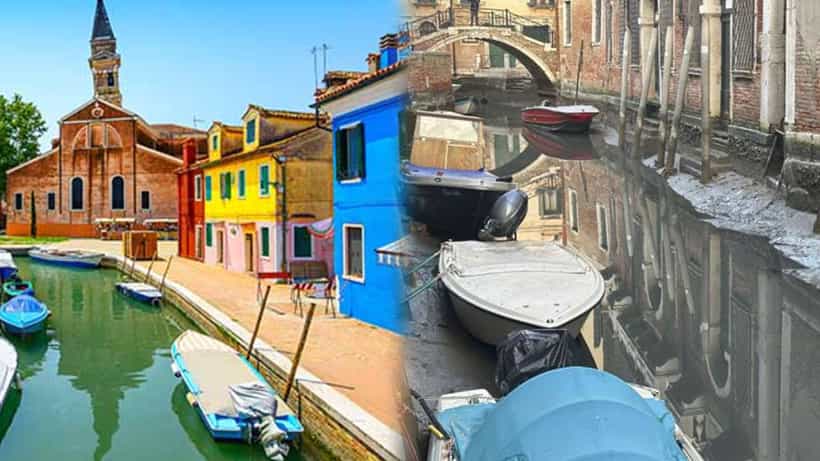Venices dried-up canals: ವೆನಿಸ್ನಲ್ಲಿ ರೋಮ್ಯಾಂಟಿಕ್ ಗೊಂಡೊಲಾ ಸವಾರಿಗಳ ಕನಸು ಕಾಣುತ್ತಿರುವಿರಾ? ಸದ್ಯಕ್ಕೆ ಇಂತಹ ಪ್ಲಾನ್ ಇದ್ದರೆ ಕ್ಯಾನ್ಸಲ್ ಮಾಡಿ!