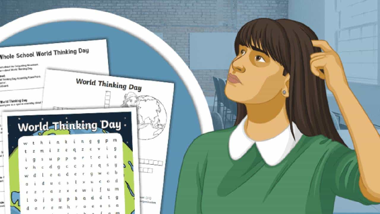 World Thinking Day 2023: ವಿಶ್ವ ಚಿಂತನಾ ದಿನವನ್ನು ಏಕೆ ಆಚರಿಸಲಾಗುತ್ತದೆ? ಈ ದಿನದ ಧ್ಯೇಯ, ಇತಿಹಾಸ ಮತ್ತು ಮಹತ್ವದ ಕುರಿತು ಮಾಹಿತಿ ಇಲ್ಲಿದೆ World Thinking Day 2023: ವಿಶ್ವ ಚಿಂತನಾ ದಿನವನ್ನು ಏಕೆ ಆಚರಿಸಲಾಗುತ್ತದೆ? ಈ ದಿನದ ಧ್ಯೇಯ, ಇತಿಹಾಸ ಮತ್ತು ಮಹತ್ವದ ಕುರಿತು ಮಾಹಿತಿ ಇಲ್ಲಿದೆ