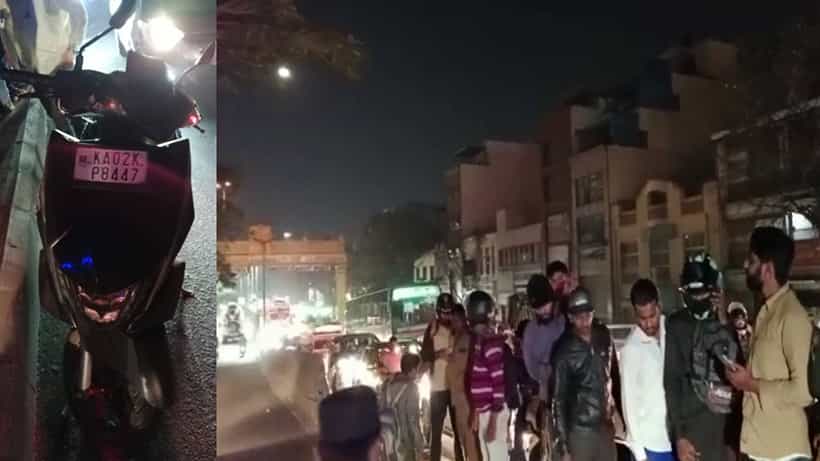 ಕೆಆರ್ ಮಾರ್ಕೆಟ್ ಫ್ಲೈಓವರ್ ಮೇಲೆ ಡಿವೈಡರ್ಗೆ ಬೈಕ್ ಡಿಕ್ಕಿಯಾಗಿ ಸವಾರ ಸ್ಥಳದಲ್ಲೇ ಸಾವು