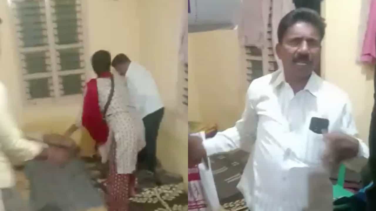 ಬೆಂಗಳೂರು: ಜೆಡಿಎಸ್ ಜಿಲ್ಲಾಧ್ಯಕ್ಷನ ಹೆಸರಲ್ಲಿ ಯುವತಿಗೆ ವಂಚನೆ ಆರೋಪ; ಮನೆಗೆ ನುಗ್ಗಿ ಧರ್ಮದೇಟು ಕೊಟ್ಟ ಯುವತಿ ಬೆಂಗಳೂರು: ಜೆಡಿಎಸ್ ಜಿಲ್ಲಾಧ್ಯಕ್ಷನ ಹೆಸರಲ್ಲಿ ಯುವತಿಗೆ ವಂಚನೆ ಆರೋಪ; ಮನೆಗೆ ನುಗ್ಗಿ ಧರ್ಮದೇಟು ಕೊಟ್ಟ ಯುವತಿ
