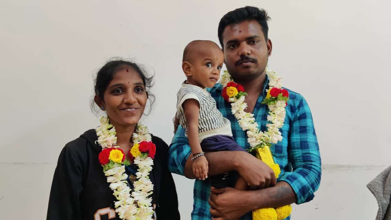 Chikkaballapura couple reunited in the presence of a judge at chikkaballapura news in kannada
