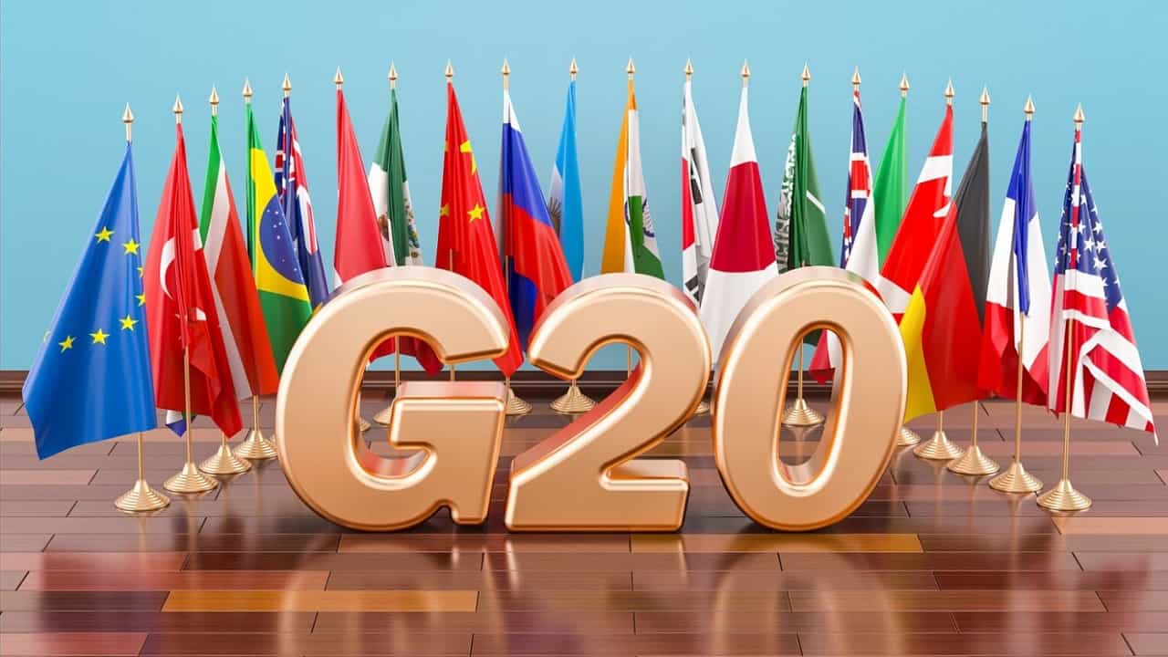 G20 Meeting Calender: ಭಾರತದಲ್ಲಿ ಜಿ20 ಸಭೆಗಳು; ಇಲ್ಲಿದೆ ಪೂರ್ತಿ ಕ್ಯಾಲೆಂಡರ್ G20 Meeting Calender: ಭಾರತದಲ್ಲಿ ಜಿ20 ಸಭೆಗಳು; ಇಲ್ಲಿದೆ ಪೂರ್ತಿ ಕ್ಯಾಲೆಂಡರ್