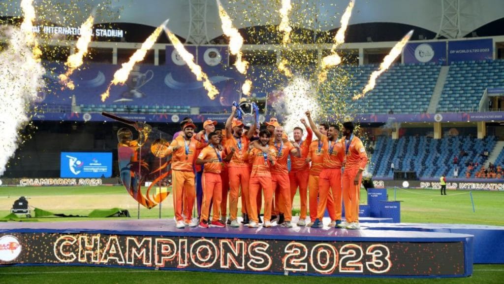 ILT20 League final Gulf Giants crowned ILT20 Champions kannada news