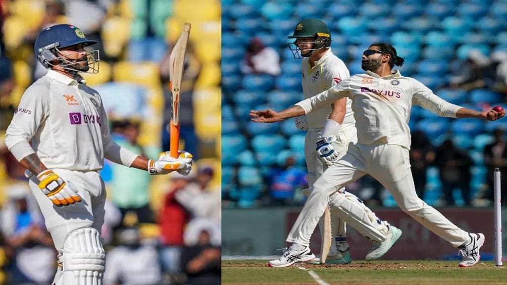 IND vs AUS Ravindra Jadeja Breaks Kapil Devs Record of Scoring a Fifty and Fifer in Single Match vs australia