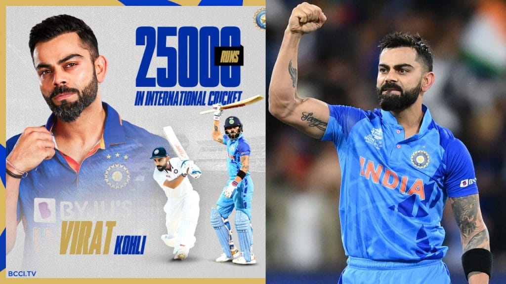 IND vs AUS 2nd test Virat Kohli leaves behind Sachin Tendulkar to score fastest 25000 runs in international cricket