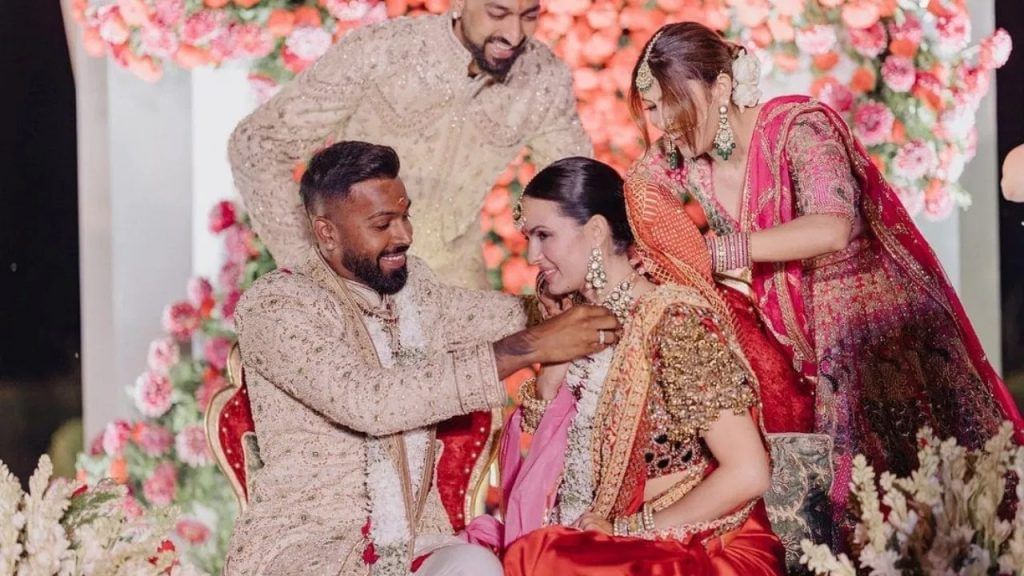 Hardik Natasha Wedding Unseen Pictures Of Hardik Natashas Wedding Came Out see photos