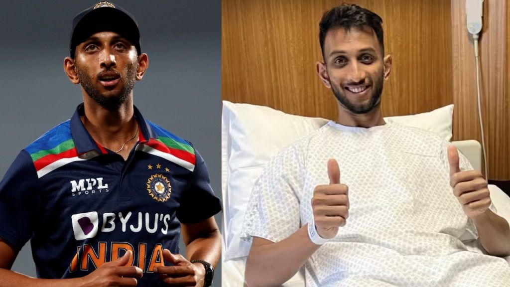 Prasidh Krishna gave big update regarding injury cricket news in kannada