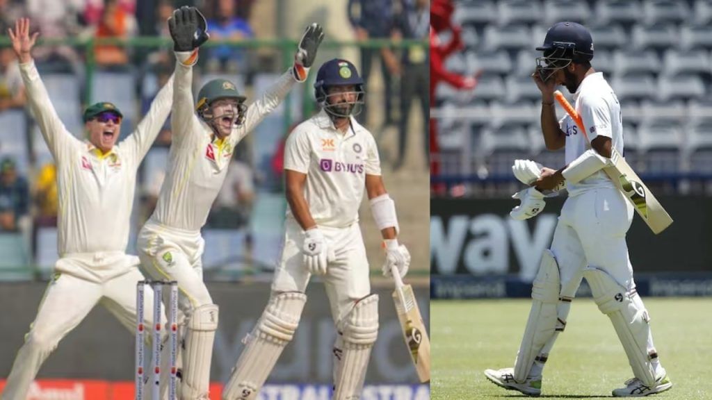 IND vs AUS 2nd test cheteshwar pujara 8th batsman to score duck in their 100th test match