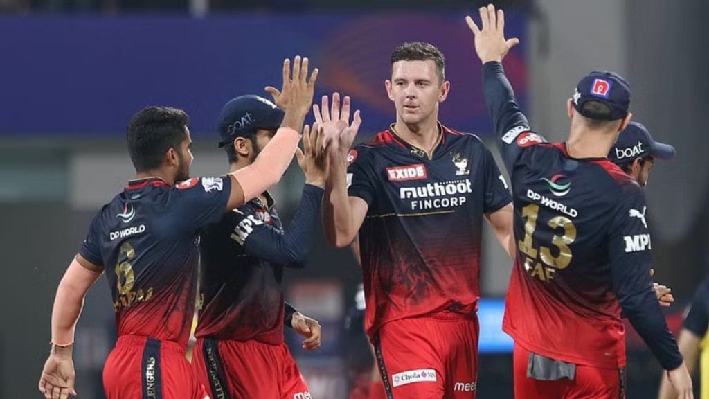 IPL 2023 Another big blow to rcb Josh Hazlewood set to miss starting matches in ipl 2023