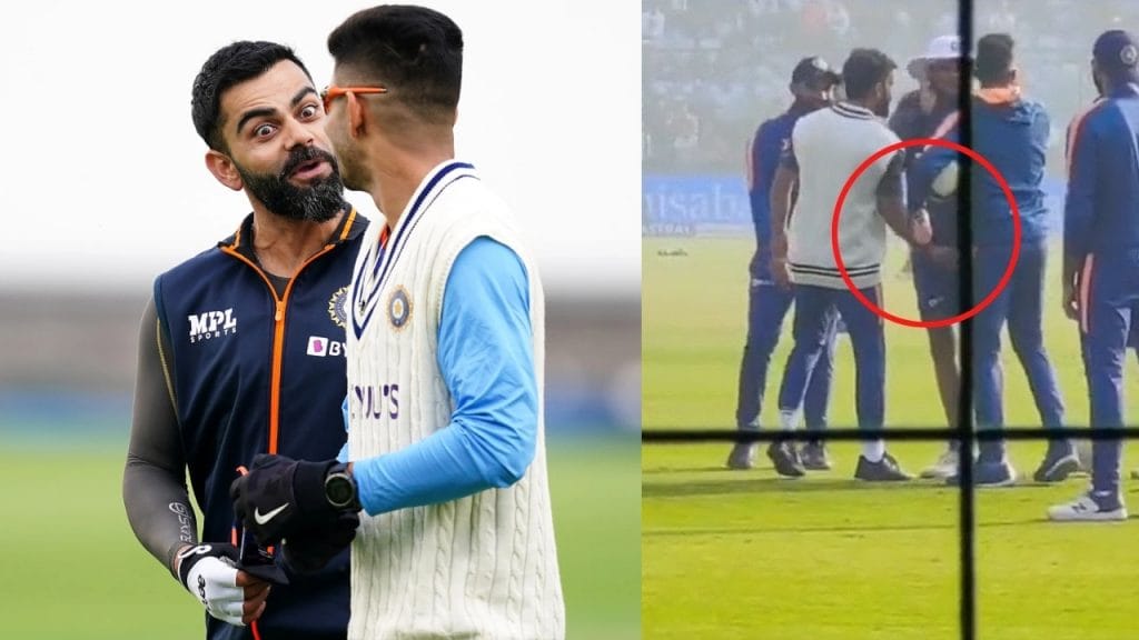 IND vs AUS Virat Kohli hit on Shubman Gill private part in public video viral