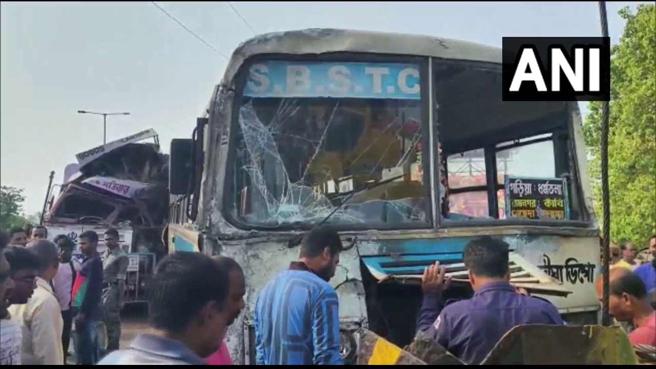 West Bengal Accident: ತೈಲ ಟ್ಯಾಂಕರ್ ಹಾಗೂ ಬಸ್​ ನಡುವೆ ಅಪಘಾತ: 27 ಮಂದಿಗೆ ಗಂಭೀರ ಗಾಯ