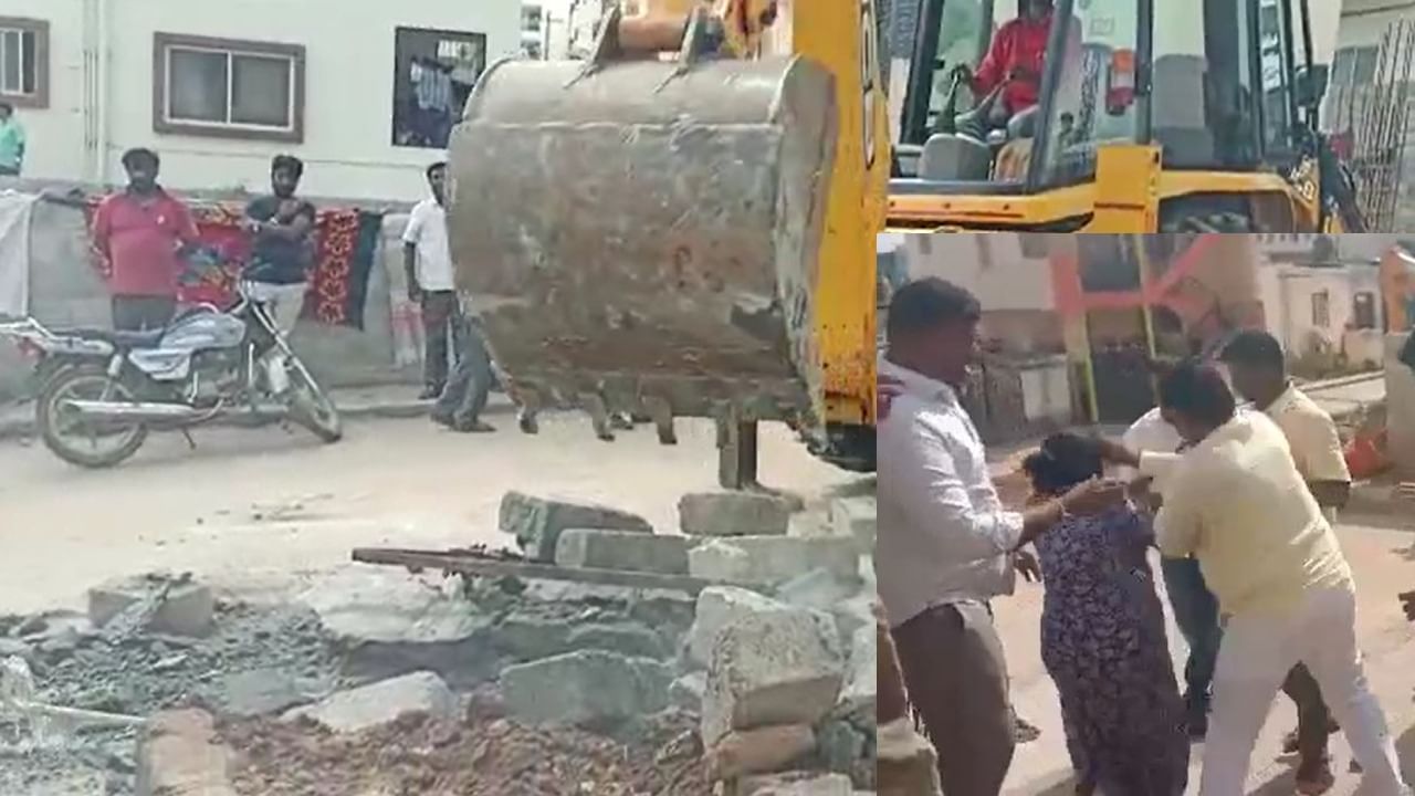 ನೆಲಮಂಗಲ: ಬಿಜೆಪಿ ತೊರೆದು ಕಾಂಗ್ರೆಸ್ ಸೇರಿದ್ದಕ್ಕೆ ಮನೆಯ ಕಾಂಪೌಂಡ್ ಧ್ವಂಸ ಮಾಡಿಸಿದ ಬಿಜೆಪಿ ಮುಖಂಡ ನೆಲಮಂಗಲ: ಬಿಜೆಪಿ ತೊರೆದು ಕಾಂಗ್ರೆಸ್ ಸೇರಿದ್ದಕ್ಕೆ ಮನೆಯ ಕಾಂಪೌಂಡ್ ಧ್ವಂಸ ಮಾಡಿಸಿದ ಬಿಜೆಪಿ ಮುಖಂಡ